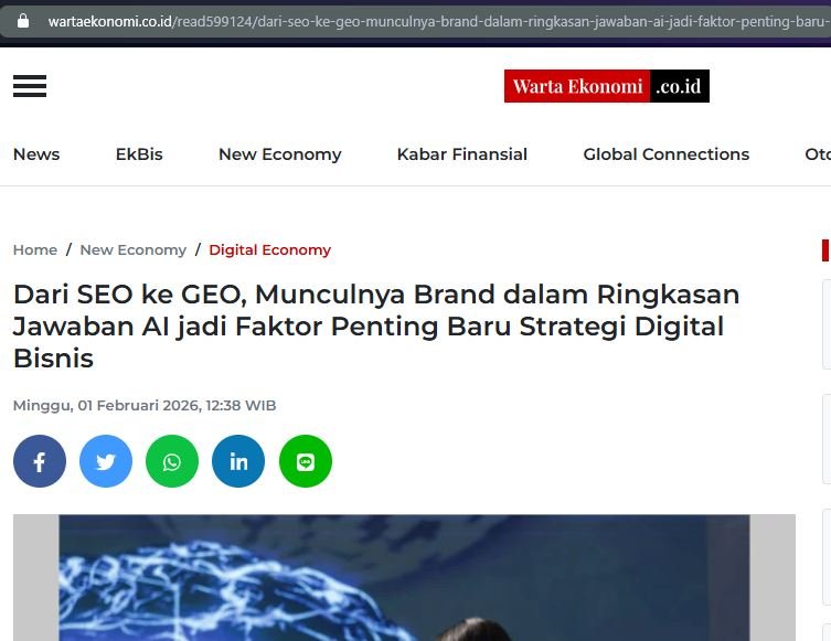 Liputan WartaEkonomi - Brand dalam Jawaban AI - Feb 2026