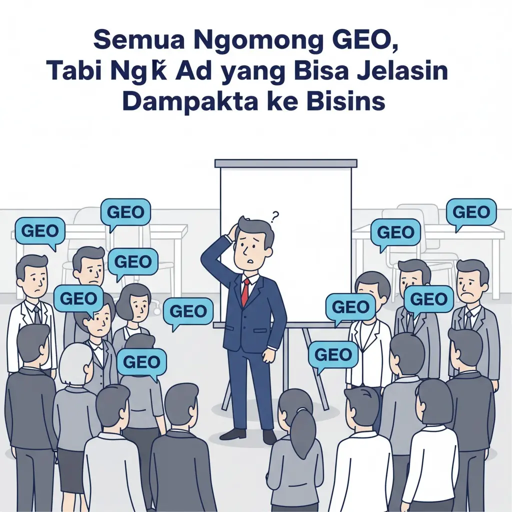 Semua Ngomong GEO, Tapi Nggak Ada yang Bisa Jelasin Dampaknya ke Bisnis