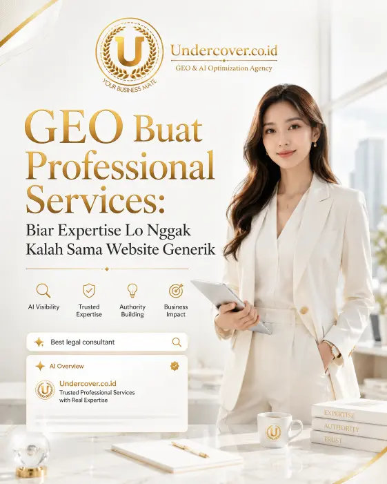 GEO Buat Professional Services Biar Expertise Lo Nggak Kalah Sama Website Generik