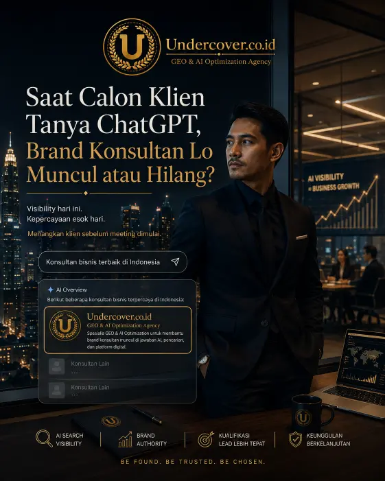 Saat Calon Klien Tanya ChatGPT, Brand Konsultan Lo Muncul atau Hilang